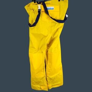 Men's High Seas Foul Weather Gear YS-8000 Lightweight Suspender Pants L Yellow